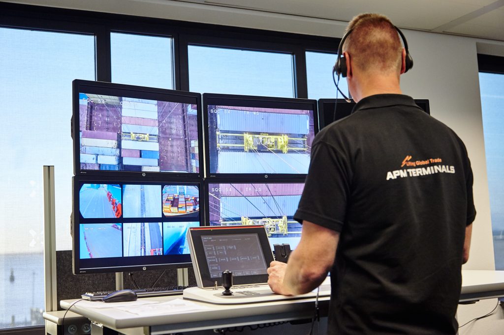 It is a remote operation 
