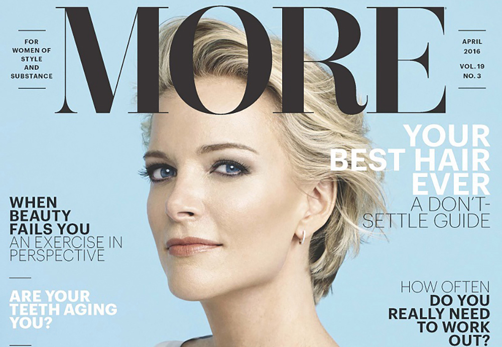 She’s adventurous. She’s vibrant. She’s doing More - Magazine, that is. 